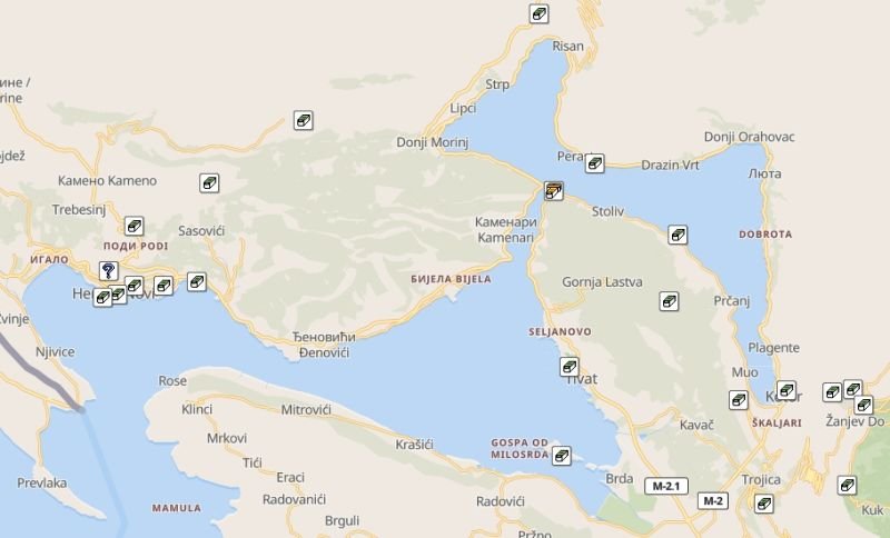 Geocaches in Montenegro2
