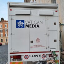 Vatikan_ (13) Übertragungswagen