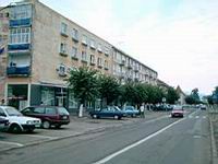 Der Hauptplatz von Negresti Oas