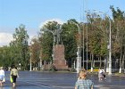 Und da steht Lenin (der steht überall!)