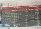 Fahrplan in Minsk
